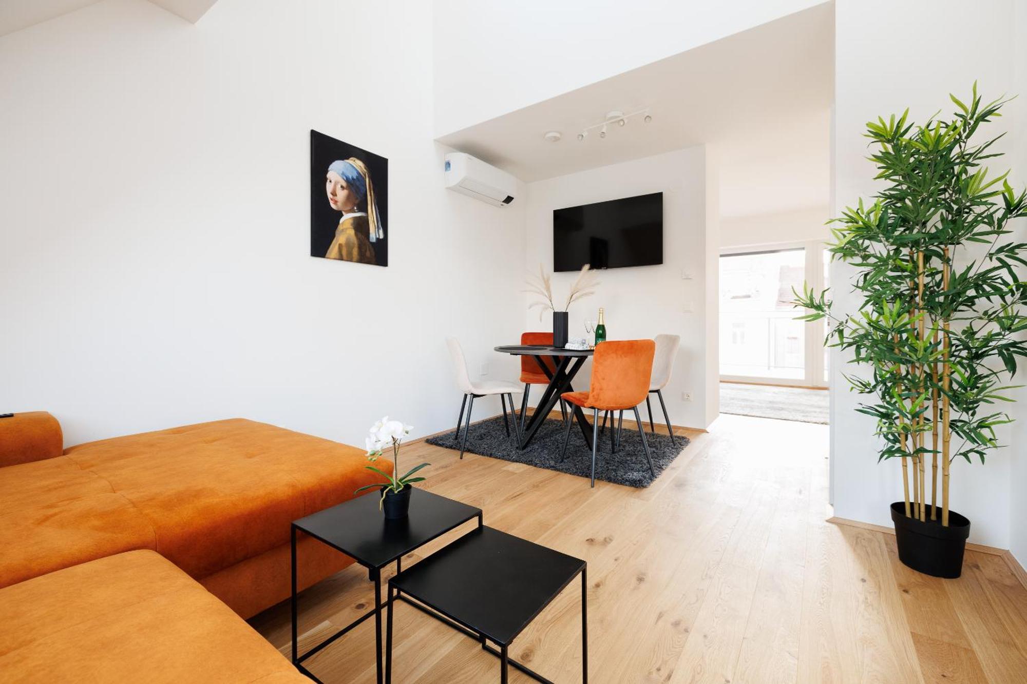 Symphony Apartments 42 - Modern Loft With Terrace And Grill In Central Location Wien Eksteriør billede